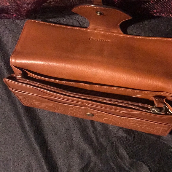Cole Haan wallet genuine leather.